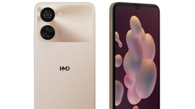 HMD Vibe 2 Desain iPhone Harga Sejutaan Siap Guncang Pasar HP Murah