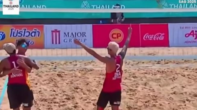Indonesia Tumbangkan Thailand Voli Pantai Amankan Emas SEA Games Jaga Tradisi