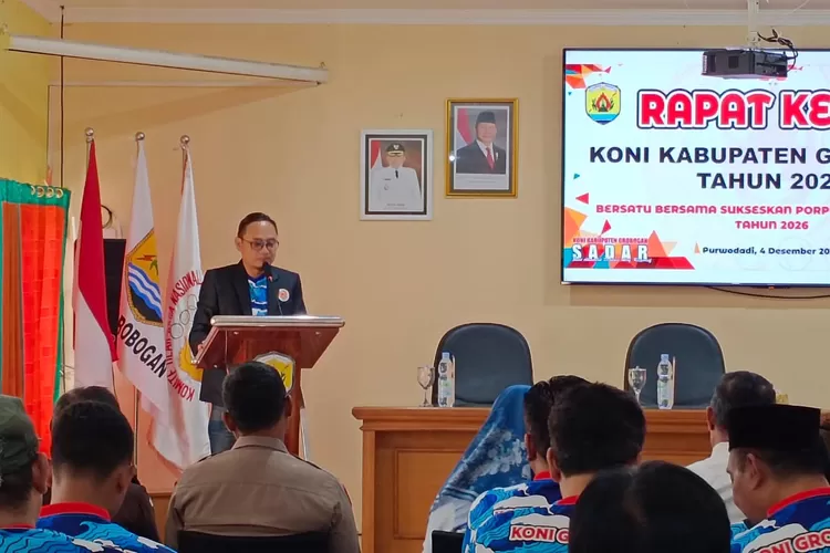 KONI Grobogan Optimis Empat Besar Target Meski Anggaran 2026 Terbatas