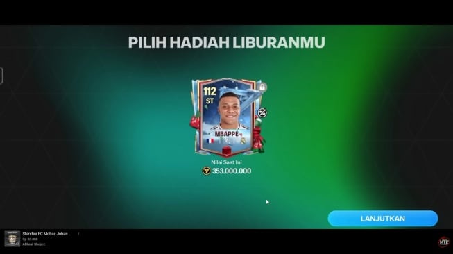Kode Redeem FC Mobile Natal Hadiah 106 112 Gems Gratis Terbaru