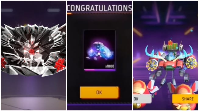 Kode Redeem FF Spesial Natal 28 Desember Rebut Diamond Skin Keren dan Bundle
