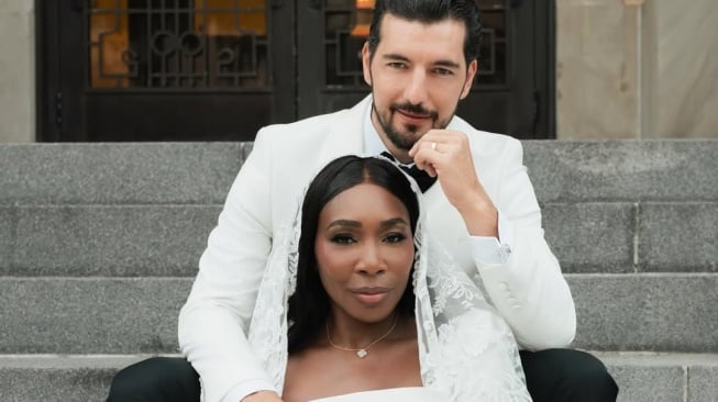 Venus Williams Juara Grand Slam 7 Kali Resmi Menikah dengan Andrea Preti